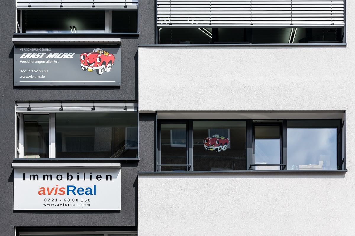 Außenansicht Büro